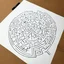 Placeholder: draw a inkblot maze