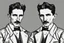 Placeholder: Nikola Tesla lifelike in the style of 3-d