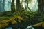 Placeholder: high-quality, fine-detail beautiful, breath-taking forest with gnarled trees, flowers, clear reflective lake, tranquil, stunning, 8k resolution