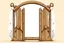 Placeholder: clip art logo design for wooden gates