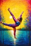 Placeholder: emotional acrobatics; expressionsim combined with fauvism; dazzling; golden hour; golden ratio