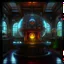 Placeholder: Expressively detailed and intricate 3d rendering of a hyperrealistic “time machine laboratory”: 80s, front view, symetric, artstation: award-winning: professional portrait: atmospheric: commanding: fantastical: clarity: 16k: ultra quality: striking: brilliance: stunning colors: amazing depth: masterfully crafted.
