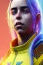 Placeholder: Billie Eilish, cyberpunk2077, booty, photorealistic