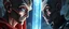 Placeholder: Close-up confrontation between an ancient alien outcast leader and a space broker, standing only a meter apart, clear big real eyes, huge glowing crystalline rod between them, anger mixed with sadness, dramatic facial expressions, shallow depth of field, cinematic lighting, stylized 3D anime, airbrush painting, crisp outlines