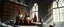 Placeholder: la familia in winter glow, master oil painting by Rembrandt, magia spy gnomes soap opera poster, huge multi level archeive, library, woodland creatures, motion blur, background mist, light beam from windows
