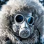 Placeholder: Yeti in an elastomeric respirator, Kananaskis Country, Sci Fi, post-apocolapse