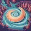 Placeholder: retro fantasy art of a whirlpool