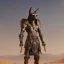 Placeholder: Photo anubis god warrior antropomophized in armour