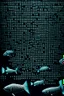 Placeholder: a school of ASCII fish swimming by; art made with keyboard characters