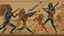 Placeholder: Pharaonic soldiers fighting in battle