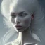 Placeholder: albino michaela coel blonde statuesque woman, narrow nose icelandic, big lips by gerald brom luis royo