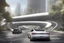 Placeholder: dynamic, futuristic cityscape inspired by Elon Musk's innovative ideas, feature a network of sleek, efficient car tunnels, representing The Boring Company's vision for alleviating traffic congestion. These tunnels could have illuminated entrances with modern, minimalist designs, seamlessly integrated into the urban landscape. Above ground, there might be autonomous Tesla vehicles navigating smart roads, showcasing advanced, clean energy transportation.