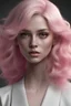 Placeholder: ((1girl)), (((minimalist makeup, captivating beauty, captivating))) ((flawless skin)), (((Platinum Blonde)))(((masterpiece, best quality, 1girl, wavy hair), (monochrome),(finely sculpted intense eyes and stoic face),(cinematic lighting,bust shot,incredibly detailed CG unity 8k, ((jet pink hair)),solo,neutral expression,sleek jumpsuit,industrial, rainy, , neon lights, , small breasts, Moody atmosphere),((ultra realístic:1.3)(hyperdetailed:1.3) (masterpiece:1.2) (intricate:1.2) (8k quality)