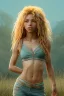 Placeholder: Shakira artist, Realistic image, natural waist up portrait. vibrant color, highly detailed, art stations, concept art, smooth, unreal engine 5, god lights, ray tracing, RTX, lumen lighting, ultra detail, volumetric lighting, 3d, finely drawn, high definition, 4k.