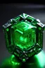 Placeholder: give me a small quantum nano future machine ring with emerald