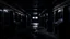 Placeholder: desolate dark arcade, horror, no humans