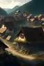 Placeholder: A small village .