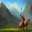 Placeholder: angry horse in orange and blue battle armor, Book of Kells style, a highly detailed illustration, background of Inka jungle, realistic render, 8 k, micro detail, intricate, elegant, centered, digital painting, Artstation, smooth, sharp focus, illustration, artgerm, tomasz alen kopera, peter mohrbacher, donato giancola, joseph christian leyendecker, wlop, boris vallejo