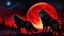 Placeholder: A lone wolf, silhouetted against a blood-red moon, howls at the starry sky, its fur bristling and its eyes reflecting the celestial fire. Capture the raw power and primal beauty of this moment in a classic oil painting style.” (Nature, evocative)