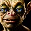 Placeholder: Ultra detailed fullbody Portrait in oil on canvas of Gollum, extremely detailed digital painting, extremely detailed face,crystal clear Big Glowing eyes, mystical colors ,perfectly centered image, perfect composition, rim light, beautiful lighting, 8k, stunning scene, raytracing, anatomically correct, in the style of robert e howard and Ken Kelley and Ohrai Noriyoshi and Simon Bisley and tomzj1