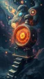 Placeholder: A TIME MACHINE WITH universe RUNNING FROM IT TO THE HEAD