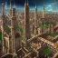 Placeholder: H Gothic city hyper detailed, fe,fantasy art