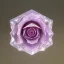 Placeholder: transparent multicolor crystal rose realistic, unreal engine 5