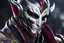 Placeholder: Jhin in 8k live action artstyle, bloody moon mask, close picture, intricate details, highly detailed, high details, detailed portrait, masterpiece,ultra detailed, ultra quality