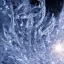 Placeholder: celestial, reflection, ice crystals, snow, icicles