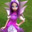 Placeholder: futureistic fairy elf girl