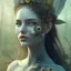 Placeholder: Portrait of beautiful girl, face dept of field,face shining, plant, metal, feathers, Dryad, fae, sidhe, ominous, nature, plants, wildflower flare, facepaint, dnd character portrait, intricate, oil on canvas, masterpiece, expert, insanely detailed, 4k resolution, retroanime style, cute big circular reflective eyes, cinematic smooth, intricate detail , soft smooth lighting, soft pastel colors, painted Renaissance style,sharp fucus, bokeh,macro lens, 1500mm lens