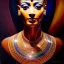 Placeholder: Ultra detailed fullbody Portrait in oil on canvas of busty female Nefertiti ,extremely detailed digital painting,ultrarealistic skin,intense stare, extremely detailed face, crystal clear eyes, mystical colors ,perfectly centered image, perfect composition, rim light, beautiful lighting,masterpiece ,8k, stunning scene, raytracing, anatomically correct, in the style of Simon Bisley and uncannyknack and Ohrai Noriyoshi and robert e howard and Steve Jung.