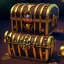 Placeholder: Pirate chest with jewels, steampunk, unreal 5, octane render, cinema4d, dynamic lighting, dramatic lighting, 4k, redshift render, highly detailed, hyper realistic,