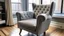 Placeholder: Just got a new chair for my living room! It's so comfy and stylish, perfect for relaxing by the window with a view of the city skyline. #furniture #indoor
