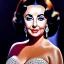 Placeholder: Ultra detailed fullbody Portrait in oil on canvas of ElizaBeth Taylor ,extremely detailed digital painting, extremely detailed face, crystal clear eyes, mystical colors ,perfectly centered image, perfect composition, rim light, beautiful lighting,masterpiece ,16k, stunning scene, raytracing, anatomically correct, in the style of Simon Bisley and uncannyknack and caravaggio and Seung Eun Kim and Steve Jung Jeehyung Lee.