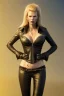 Placeholder: Kim Basinger in black leather, evil, busty, cleavage, curvy, angry, happy, stern look. character design by cory loftis, fenghua zhong, ryohei hase, ismail inceoglu and ruan jia. unreal engine 5, artistic lighting, highly detailed, photorealistic, fantasy