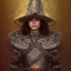 Placeholder: portrait,"Insanely detailed photograph of an armored mariachi warrior", highly intricate chainmail charo,colorful Sombrero,elegant, highly detailed D20, digital painting, artstation, concept art, smooth, sharp focus, illustration, art by artgerm and greg rutkowski and alphonse mucha, 8 k