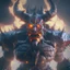 Placeholder: giant thunder demon lord, unreal engine 5, 8k resolution, photorealistic, ultra detailed