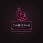 Placeholder: Create a logo called Deniz Boutique DARK PINK