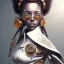 Placeholder: Biomechanical steampunk afro samurai