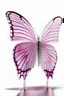 Placeholder: A pink butterfly, 10 cm long, 100 gm in weight, with white luster