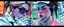 Placeholder: cyberpunk mega city fallout 4, airbrush and pen outline, A cinematic, high-end advertisement image for a fictional service called “Spice Girl Nurse Glam Fashion Party™”. Split-screen composition with two contrasting emotional states. Mad scientist getting injected.