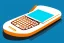 Placeholder: phone cellphone smartphone vector illustration vector