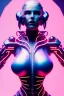 Placeholder: cyberpunk, pink latex body, women, body portrai, big boobs, highlight eyes perfect, skin, tron, cyborg, perfekt sexy, real, dream, hr giger