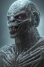 Placeholder: evil berserker, alien, tron, bitcoin eyes, 8k, finely detailed, dark light, photo realistic, hr giger