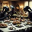 Placeholder: Xenomorphs having Thanksgiving dinner