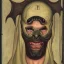 Placeholder:  Bat-face with a flesh tentacle beard Russian Orthodox