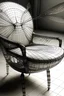 Placeholder: Armchair inspired by dragonfly sketch