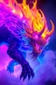 Placeholder: beast Bright colors, body, and glowing