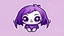 Placeholder: DESPAIR logo purple cute